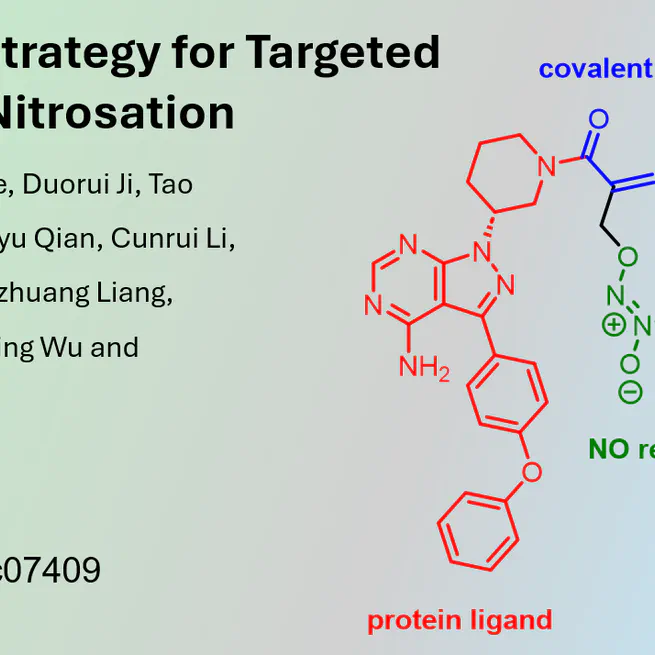 Selective Nitrosation by Covalent Binder Strategy