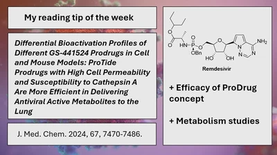 My Reading Tip of the Week: Efficacy of Remdesivir ProDrugs featured image