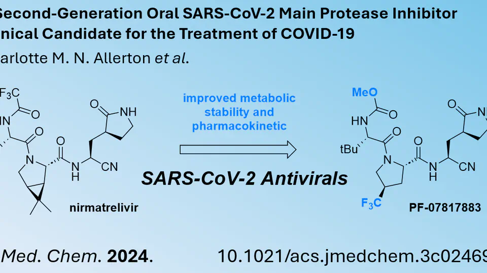 Pfizer's Second-Generation SARS-CoV-2 Protease Inhibitor