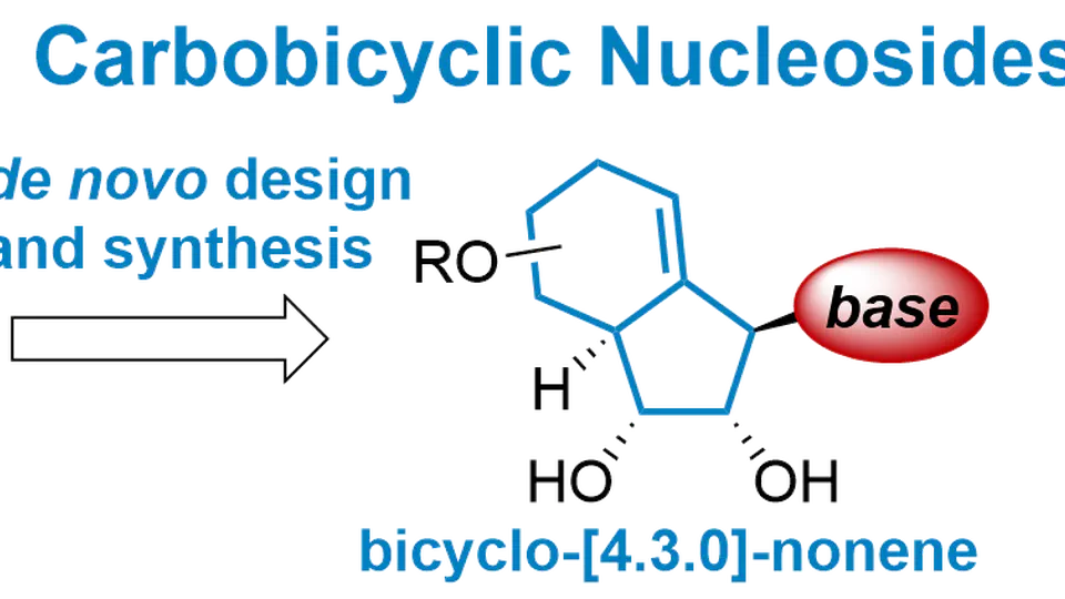 Design and Synthesis of Bicyclo [4.3.0] nonene Nucleoside Analogues